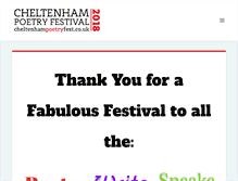 Tablet Screenshot of cheltenhampoetryfest.co.uk